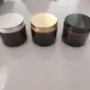 Taza de Vela de Boca Ancha Colorida del Fabricante Frasco de Vidrio para Velas de Aromaterapia Botella Vacía Portavelas de Vidrio Marrón con Tapa Adornos Decorativos