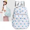 Mochila de Estilo Coreano Ins de Lunares de Alto Valor Transfronteriza para Estudiantes de Commuting Doble Hombro Ligera Versátil Linda Mochila Escolar para Niña