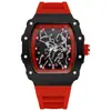 Reloj de Pulsera de Cuarzo con Correa de Silicona de Moda Transfronteriza para Hombres y Mujeres Color Reloj Deportivo Fabricante Venta al por Mayor