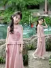 Conjunto Tutu Elefantinho Estilo Chinês para Meninas 2026 Verão Novo Roupa Infantil Camisa de Boneca Calça Repelente de Mosquitos Conjunto de Verão para Bebê