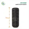 4/7 Accesorios para Conector Capilar Juego Completo 47 Conector en T de Doble Barbilla de una Sola Barbilla Tallo de Enchufe Tapa Tapón de Goteo Conexión de Rosca de 4 Puntos