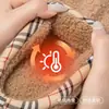 Nuevas Pantuflas de Felpa y Algodón 2026 para Mujer, Temporada Otoño/Invierno, Uso en Casa, Pantuflas de Algodón Cálidas Antideslizantes con Suela Gruesa, de Interior para el Hogar para Hombre