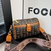 Bolsa feminina de grande capacidade Old Flower Fashion 2023 Bolsa de comércio exterior Nova bolsa de ombro feminina Crossbody Pillow Bolsa para sogra