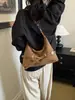 Bolso de Mano Sencillo para el Trayecto Diario de Invierno 2026 Bolso de Hombro Retro de Nicho de Gran Capacidad Bolso Cruzado de Moda Versátil
