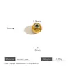 Acero Inoxidable Vacío Chapado en Oro Cuentas con Agujero Pasante Cuentas Espaciadoras Redondas Cuentas de Acero Sólido Pulsera DIY Cuentas Accesorios para Joyería Venta al por Mayor