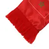 Bufanda de Aficionado para el Mundial de EE. UU., Canadá, México, Campeonato Europeo, Marruecos, Bufanda de Satén 15*120cm
