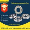 Rolamento de esferas de sulco profundo 16100 16001 16002 16003 16004 16005 16006 ZZ/RS fino