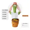 Conejo Bailarín Cactus, Flor Encantadora Que Puede Hablar, Cantar y Bailar, Juguete de Peluche Eléctrico