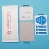 Película de Vidro Temperado para Celular Kit Auxiliar de Película Conjunto de Três Peças Agulha Dois Panos Bolsa de Álcool Pasta Removedora de Poeira Kit de Limpeza