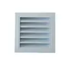 Ventilação de Ar com Aletas de Camada Única em ABS Saída de Ar Condicionado de Camada Dupla em Aço Inoxidável Ventilação com Aletas à Prova de Chuva em Liga de Alumínio