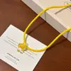 Collar de Cuentas de Hongo Colorido Dopamina para Mujer 2026 Nuevo Estilo Festivo Dulce Diseño de Nicho Accesorio de Cadena para Clavícula