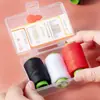 Caja de Costura Mini Portátil, Kit de Costura Doméstico de Alta Calidad para Dormitorio, Set Práctico de Hilo de Coser y Herramientas de Costura