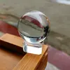 Adornos de Escritorio con Base Cuadrada de Vidrio en Stock, Artesanías de Vidrio, Soporte Base de Bola de Cristal Transparente Trapezoidal al por Mayor
