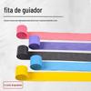 Selagem de silicone colorida Punho de parada de haste enrolamento de tampa de correia de enrolamento alça com alça de cobertura anti-eletricidade absorvente de suor alça de vara de pesca alça de vara de pesca