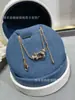 Collar con Hebilla de Herradura Feijia, Gama Alta de Tamaño Mediano, Medio Diamantado, Finamente Tallado con CNC, Cadena para el Cuello Gruesa con Baño de Oro de 18 Quilates, de Moda y Exquisita, Cadena para la Clavícula