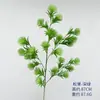 Plantas verdes artificiais para decoração de casamento, galhos longos de plástico para arranjo de cena de salão de casamento, parede de fundo, arranjo de chão e arranjos florais