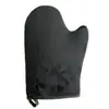Guantes de Terciopelo Negro Manchado de Cuero Curtido de Doble Cara Resistentes a la Humedad Guantes Mousse Bronceador sin Sol para Spa