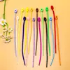 Pingente de chaveiro de silicone de girino fofo e divertido, acessório artesanal DIY para bolsas e caixas, cordão