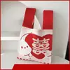 Bolsa de Regalo para Bebé para Fiesta de Cumpleaños Engrosada de Alta Calidad, Bolsa Tejida Práctica, Bolsa Tejida para Regalo, Bolso de Mano, Bolsa Tote