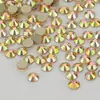 Pedras Strass Redondas com Fundo Plano para Atacado, Pedras de Vidro com Fundo Plano, Acessórios DIY para Nail Art, Pedras Strass Coloridas, Pedras Strass Trituradas Deslumbrantes, Venda Quente Transfronteiriça