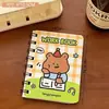 Caderno Espiral Original Tengyi em Formato de Animal Pequeno para Meninas, Bloco de Notas Portátil, Caderno de Mensagens de Alto Valor para Estudantes