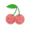 Fruta Fresa Cereza Venta al por Mayor Calcomanías de Tela Accesorios Decorativos Lindo Infantil Dibujos Animados Parche Bordado Joyería Parche Bordado Eléctrico
