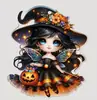 Colgante de Elfos de Halloween de Acrílico Transfronterizo para el Interior del Coche Colgante Accesorios para Llaves Juego de Soporte para Colgar en el Coche