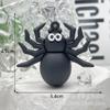 Llavero con colgante de calabaza de Halloween, diseño de cruz fronteriza, para coche, de Navidad, regalo pequeño