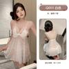 Conjunto de Lingerie Jiuli Qingchuan Ny Transparente Sexy Puro Desejo Roupa de Dormir Cos Sabor Sexy Roupa de Dormir