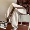 Pantalones de Raya Contrastantes para Hombre Otoño Nuevo Moda Coreana Sueltos Talla Grande Casuales de Moda Cómodos Hasta el Tobillo