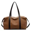 Bolsa Tote Grande de Viagem Transfronteiriça para Mulheres 2025 Inverno Nova Casual Retrô Estilo Preguiçoso Ombro Único Transversal