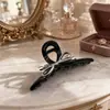 Pinza Fuerte para el Cabello con Forma de Lazo de Metal Imitación para Mujeres, Pinza para la Parte Trasera de la Cabeza, Pinza para Recogidos, Accesorio para el Cabello Pinza de Tiburón de Alta Gama