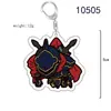 Overlord Ossos Mortos Ao Tian Yalbe Suporte Acrílico Periférico Pingente de Mochila Chaveiro