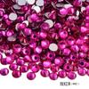 Não. 30 fundo plano diamante de vidro strass diy jóias de unhas redondas de cristal pedra caso do telefone móvel boneca vara broca cerca de 6,5 milímetros