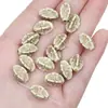 Acrílico Francés Retro Pintado Dorado Cuentas Planas Cuentas Redondas Hecho a Mano DIY Joyería Pulsera Collar Colgante Accesorios Cadena para Teléfono Móvil