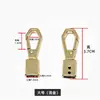 Hebillas para bolso accesorios hebilla de mochila gancho hebilla de metal hebilla de correa de bolso gancho de hebilla de bolso cruzado accesorios herrajes cerradura