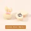 Directamente del fabricante: Accesorios de Plástico Brillantes para Manualidades de Dibujos Animados Sanrio, Ropa Linda de Color Crema para Niños, Botones Versátiles