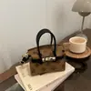 Bolsa Feminina Kelly Monograma de Nicho Luxo Leve Nova Mini Moda Versátil Bolsa de Mão Retro Bolsa Transversal Infantil Tendência