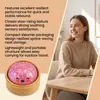 Juguete Squishy DOWMOO Cara Sonriente Rosa para Bollo, Suave y Cómodo al Tacto, Rebote Lento, Diseño Realista de Bollo, Forma Divertida