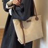 Bolsa Retro Translúcida para Mujer, Gran Capacidad, Nueva Versátil Bolso de Hombro Otoño e Invierno 2026, Bolso Tote Casual con Clase para el Viaje al Trabajo