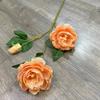 Nova fábrica de flores artificiais para casamento pêssego macio rosa champanhe rosa carne hortênsia rosa rosa estrada de casamento liderar flor falsa atacado