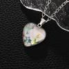 Venta caliente de Temu collar corazón de océano flor de amor colgante de elfo cadena para la clavícula joyería Entrega de una pieza de Temu