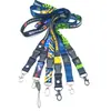 Cordão Personalizado para Crachá com Transferência de Calor Colorido Cordão para Crachá de Trabalho Sling para Crachá Impresso com Logo