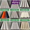 Painel de parede painel decorativo texturizado lambril painel decorativo para fundo de TV grade de fibra de bambu e madeira grade wpc para parede interna