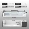 Congelador Horizontal Yun Tu Comercial Refrigerador para Barbacoa Conservación Fresca Mostrador de Pedidos Vitrina de Escritorio Congelador para Puesto Pequeño