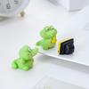 Boneca Crocodilo Pequeno Fofa Travessa Decoração DIY Fofa Saco Surpresa Acessórios para Pendurar Mini Enfeites Pequenos de Mesa para Carro