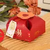 Nueva Caja de Dulces Nueva Caja de Dulces Roja China Bolsa Sencilla Pequeña Fresca Caja de Dulces Feliz Cartón Grande