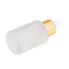 Estoque Pronto do Fabricante Frasco de Loção 30ml Frasco Fosco Frasco de Cosméticos de Viagem Frasco de Creme Portátil Frasco com Conta-gotas Frasco Vazio