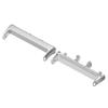 Para Samsung Watch Galaxy Fit3 Conector SMR390 Cabeza Metálica Grano de Madera 18/20MM Acero Inoxidable en stock