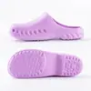 Pantuflas para Enfermeras de Laboratorio de Hospital, UCI, Hombres y Mujeres, Zuecos Protectores Impermeables, Zapatos Quirúrgicos Antideslizantes, Zapatos Perforados